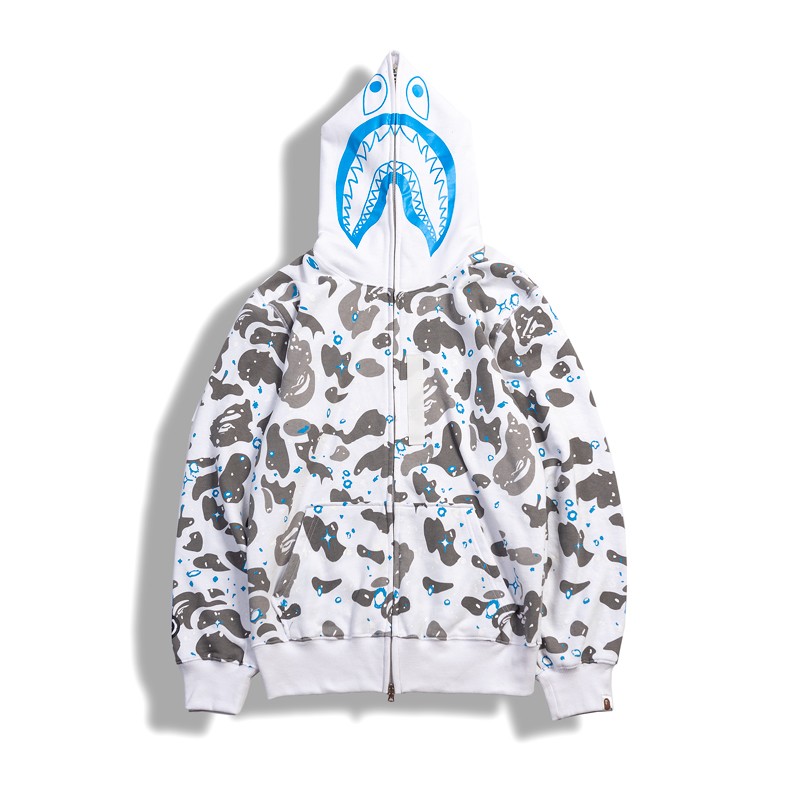 Bape Hoodie 2 Colors Black White M-2XL B36XC2026